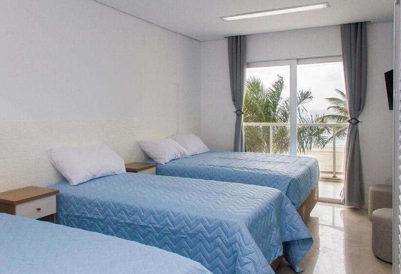 غرفة عائلية مطلّة علي البحر, Asturias Mall & Suítes