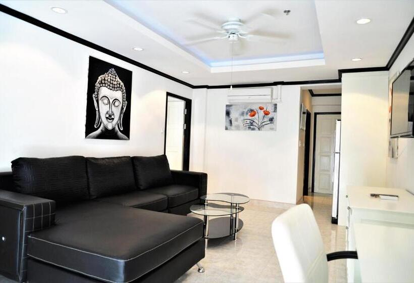 スタンダードルーム, Room In Condo   Stylish 1 Bed Apartment At Jomtien Beach Condominium