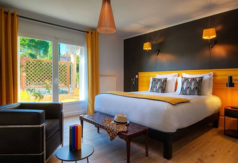 غرفة ديلوكس, Bastide Les 3 Portes