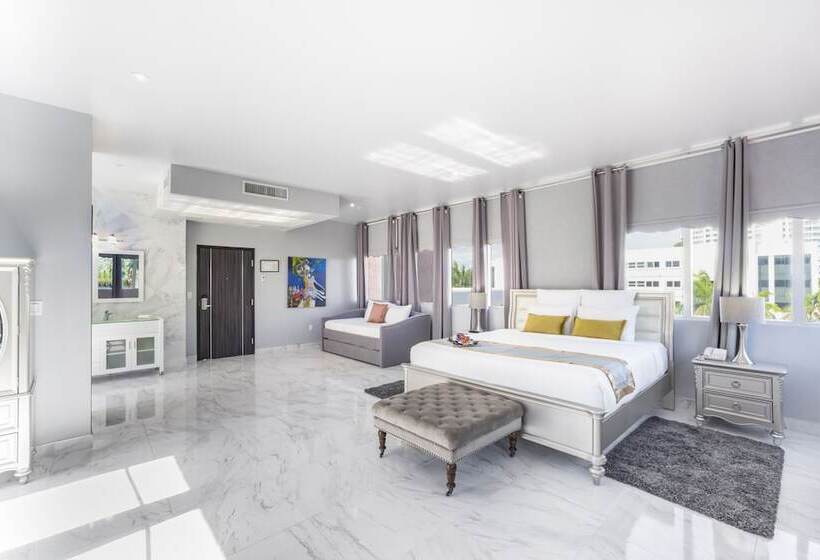 Апартаменты Пентхаус 1 Спальня, Secret Garden Miami Beach