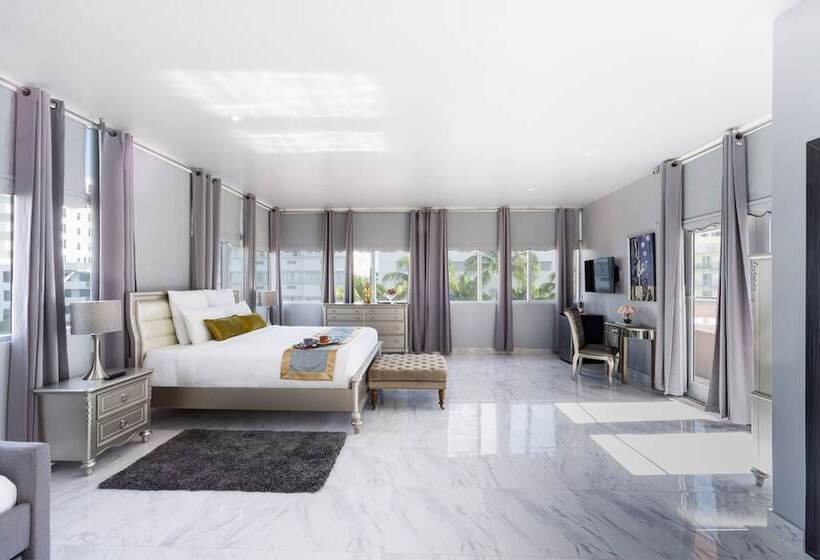 Апартаменты Пентхаус 1 Спальня, Secret Garden Miami Beach