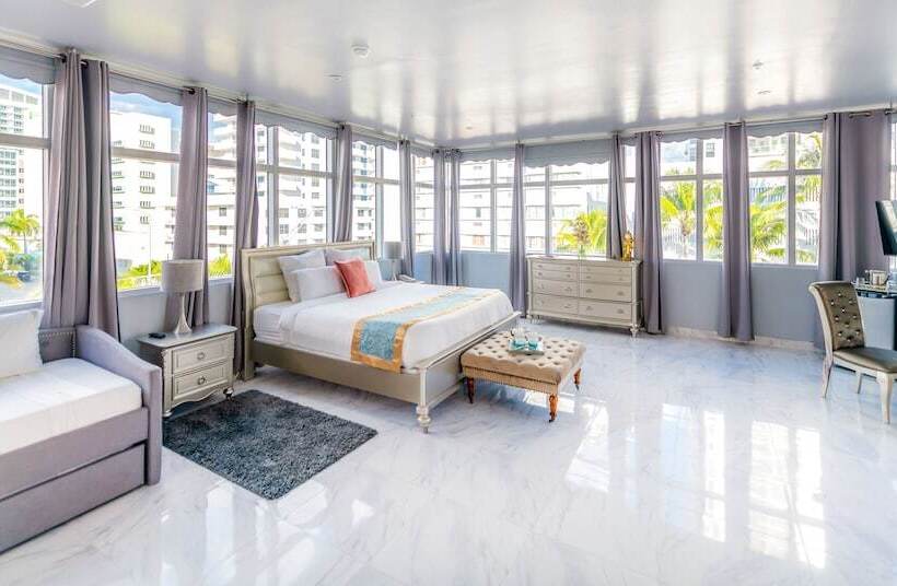 Апартаменты Пентхаус 1 Спальня, Secret Garden Miami Beach