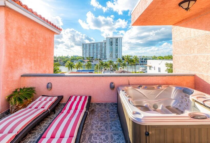 Апартаменты Пентхаус 1 Спальня, Secret Garden Miami Beach