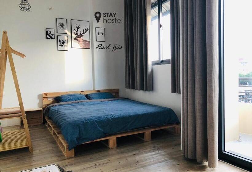 اتاق استاندارد با بالکن, Stay Hostel 2 350m From The Ferry