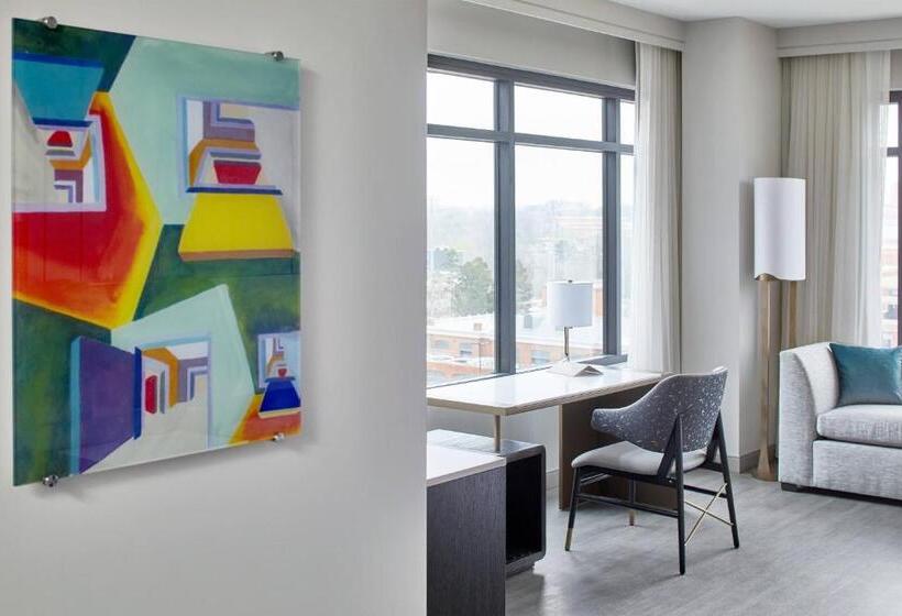 스탠다드 룸 킹사이즈 침대, Unc Charlotte Marriott Hotel & Conference Center