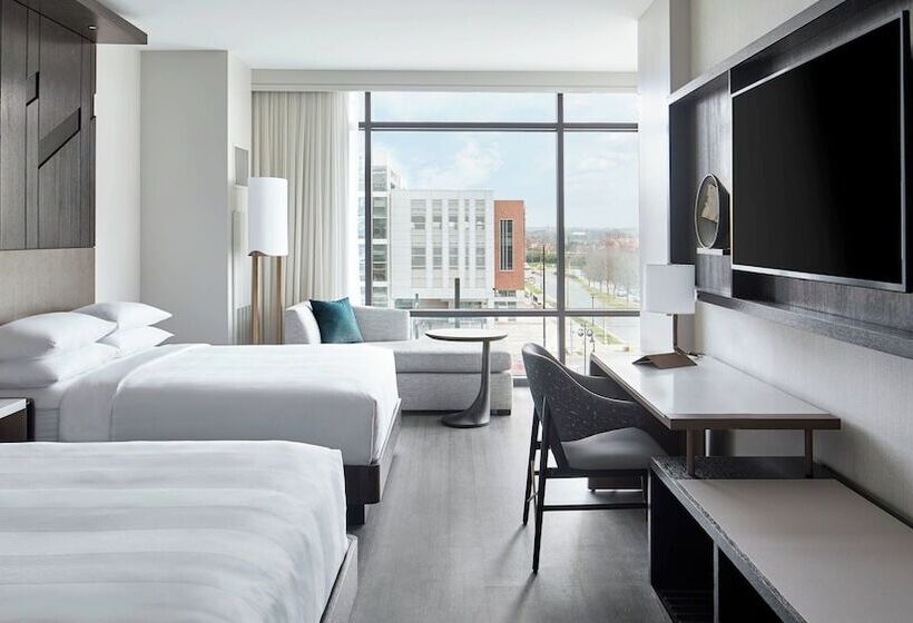 스탠다드 룸 더블 침대 2개, Unc Charlotte Marriott Hotel & Conference Center