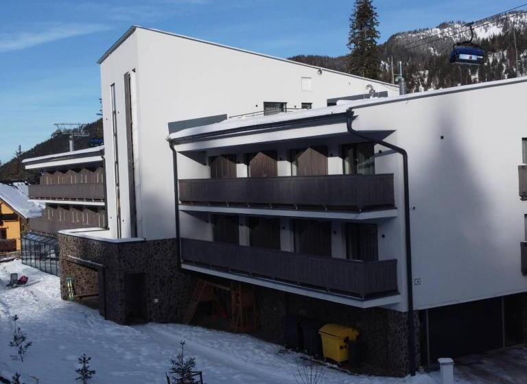 Апартаменты 1 Спальня с Балконом, Apartmány Tri Sestry   Real Ski In Ski Out