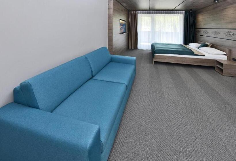 Апартаменты 1 Спальня с Балконом, Apartmány Tri Sestry   Real Ski In Ski Out