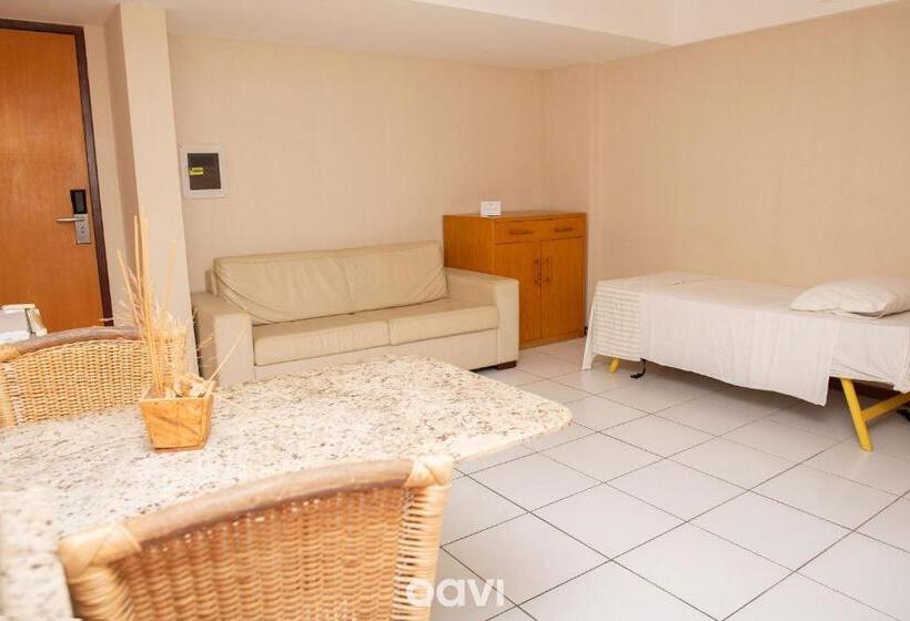 带1个卧室的带海景的公寓, Vip Praia