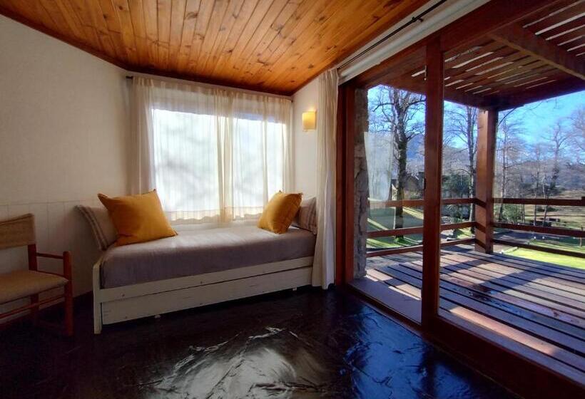 آپارتمان 1 خوابه با چشمانداز باغ, Paihuen Resort De Montaña