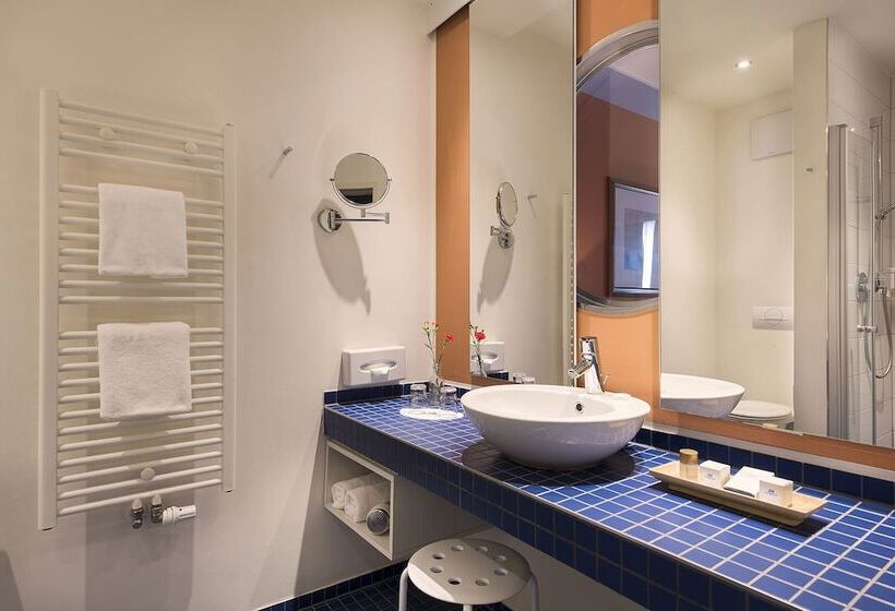 סוויטת ג'וניור עם מרפסת, Precise Resort Hafendorf Rheinsberg