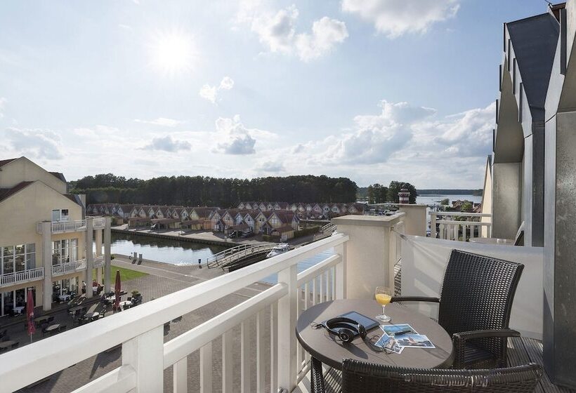 סוויטת ג'וניור עם מרפסת, Precise Resort Hafendorf Rheinsberg