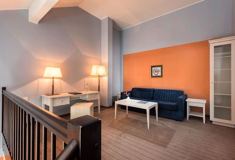 סוויטת ג'וניור עם מרפסת, Precise Resort Hafendorf Rheinsberg