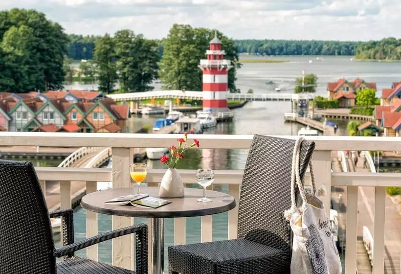 Superior room with lake view, Sunday Resort Hafendorf Rheinsberg