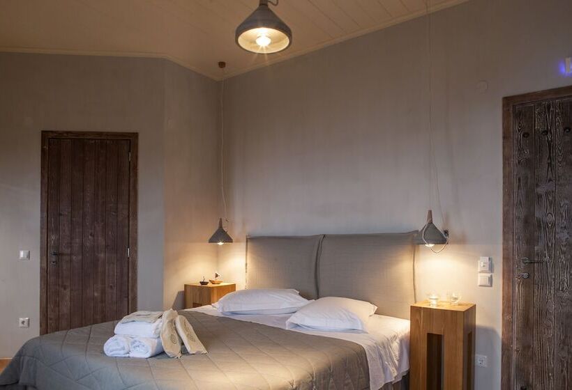 غرفة ديلوكس ثلاثية مطلة على البحر, Kalderimi Country House