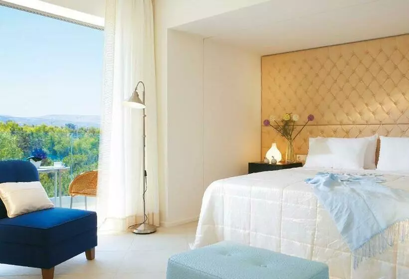 庭の見えるシングルルーム, Amirandes, A Grecotel Resort To Live