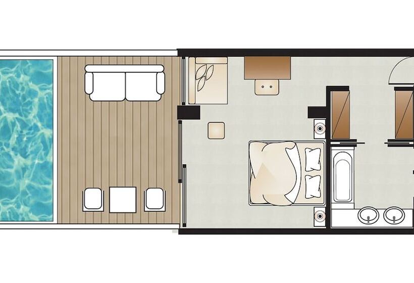 디럭스 방갈로, Amirandes, A Grecotel Resort To Live