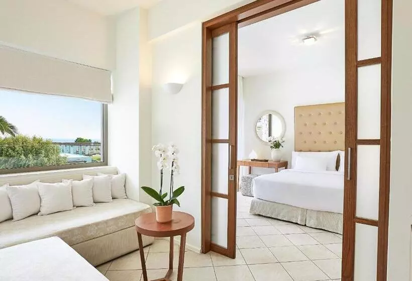 庭の見えるシングルルーム, Amirandes, A Grecotel Resort To Live