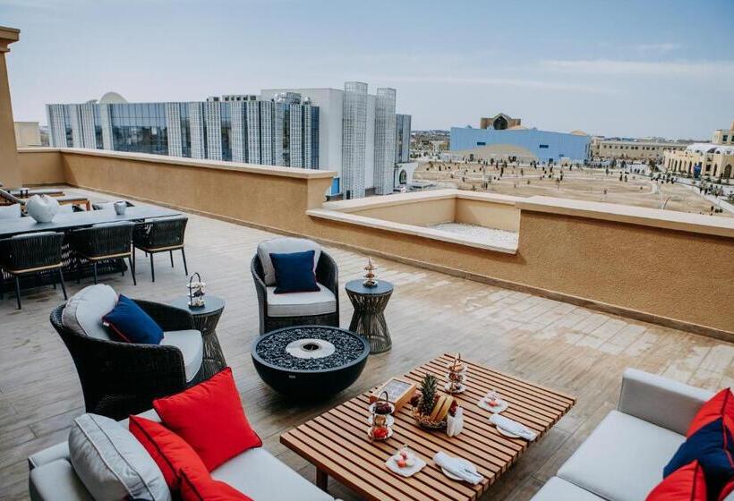 سوئیت پرزیدنت, Karavansaray Turkistan Harbour Hotel  Flying Theatre Access