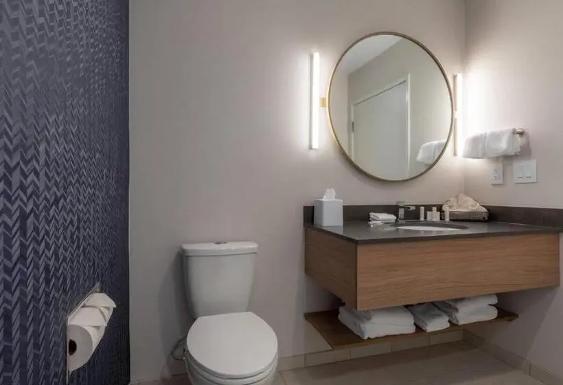 クイーンサイズベッドのスタンダードルーム, Fairfield By Marriott Inn & Suites Revelstoke