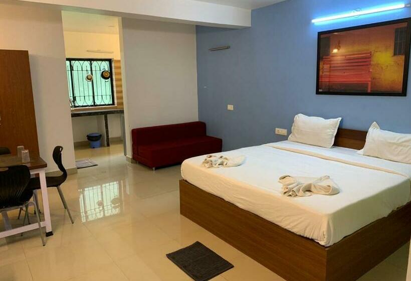 디럭스 룸, Shrikrishna Studio Goa