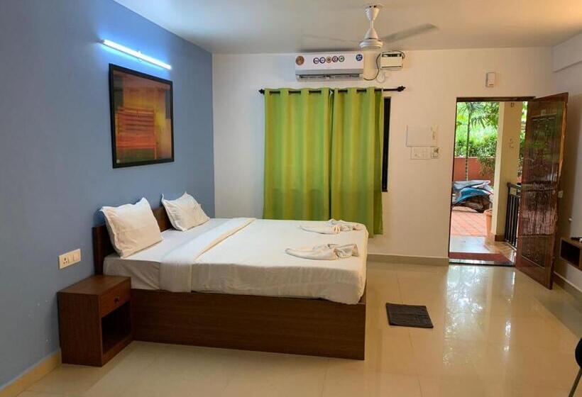 디럭스 룸, Shrikrishna Studio Goa