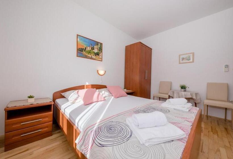 带1个卧室的带海景的公寓, Apartments Ljubica Banjol