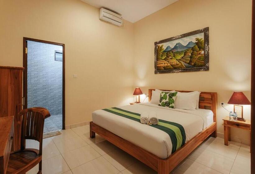 اتاق استاندارد با چشمانداز باغ, Bubu Canggu Guesthouse