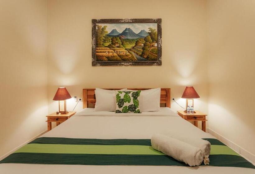 اتاق استاندارد با چشمانداز باغ, Bubu Canggu Guesthouse