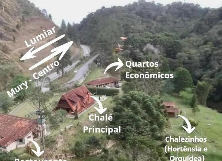 발코니 디럭스 룸, Hortênsias Da Serra Pousada