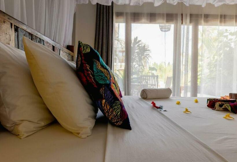 キングサイズベッドのスタンダードルーム, Aluna Paje