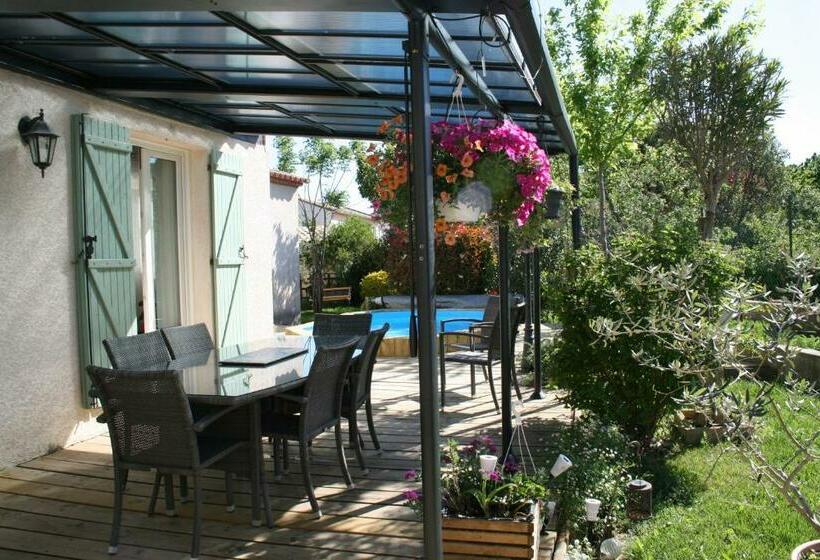 스탠다드 룸 풀장 전망, Chambres D Hôtes Le Puid De Gauthier