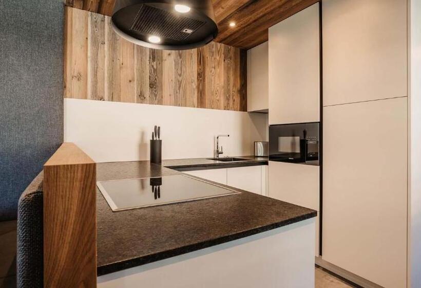 침실 1개 이코노미 아파트, Hofgut Apartment & Lifestyle Resort Wagrain