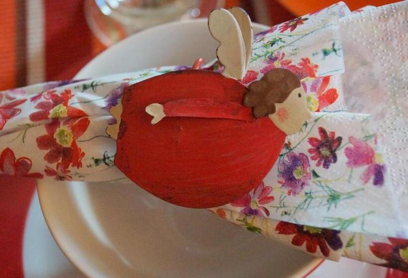 バルコニー付きデラックスルーム, ökopension Villa Weissig