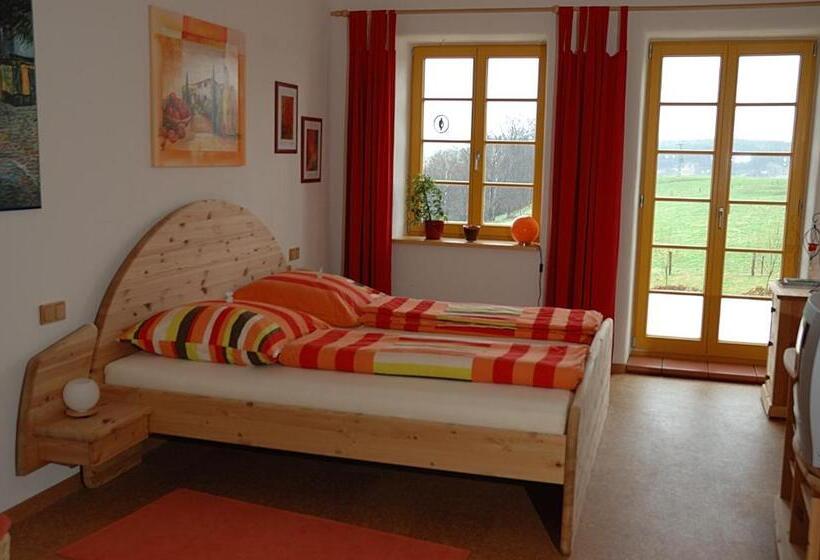 バルコニー付きスタンダードルーム, ökopension Villa Weissig