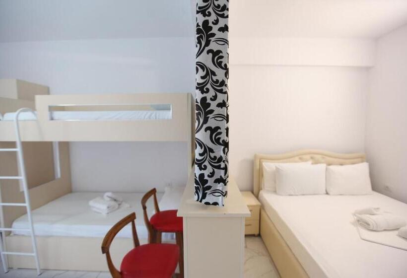 Четырехместный Номер Стандарт Вид на Сад, Ksamil Central Park