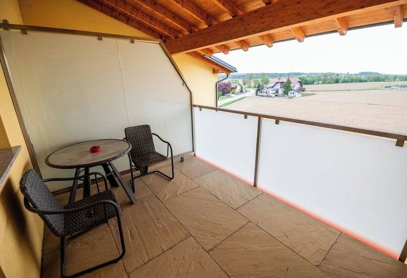 Standard Enkeltværelse m. Balkon, Vulkan Residenz Hotel   Self Check In