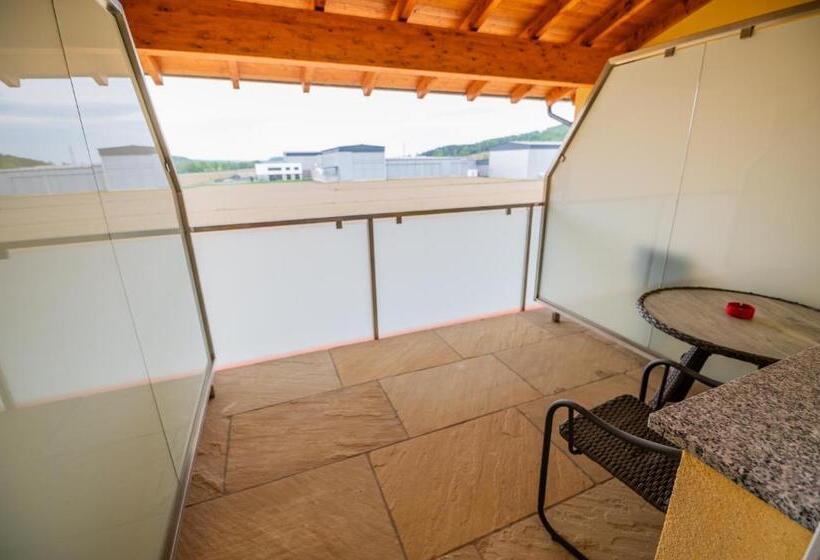 Standard Enkeltværelse m. Balkon, Vulkan Residenz Hotel   Self Check In