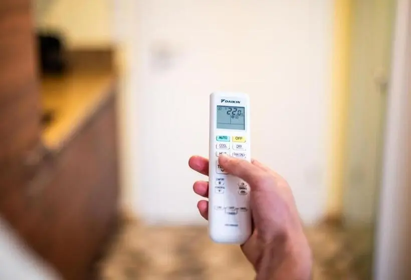 バルコニー付きデラックスルーム, Vulkan Residenz Hotel   Self Check In