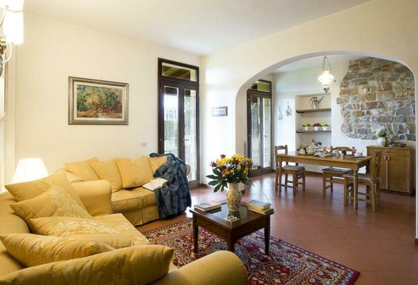 آپارتمان 1 خوابه با چشم‌انداز باغ, Agriturismo Petrognano