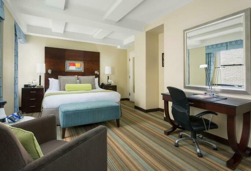 带大床的行政房间, Aura Times Square