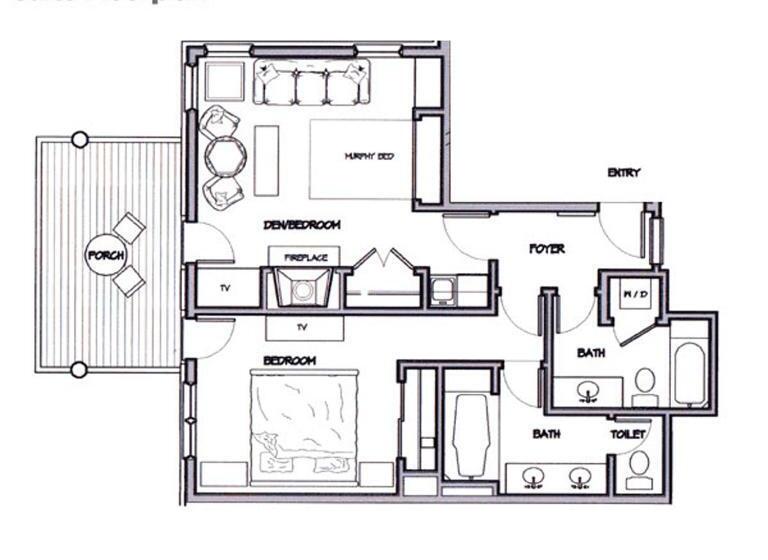 إستوديو قياسى ذو إطلالة, The Rockwell Inn