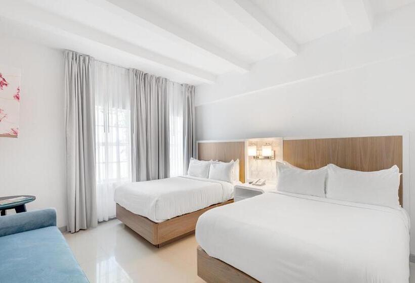 חדר סטנדרט שתי מיטות זוגיות, Townhouse Hotel, BW Signature Collection