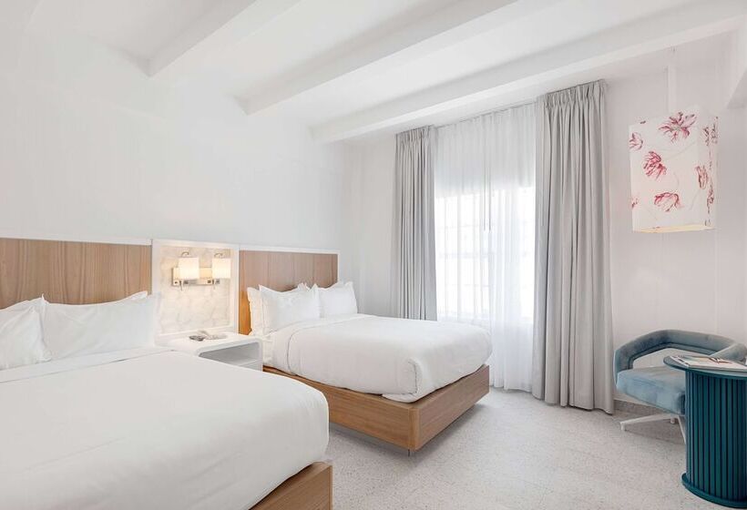 חדר סטנדרט שתי מיטות זוגיות, Townhouse Hotel, BW Signature Collection