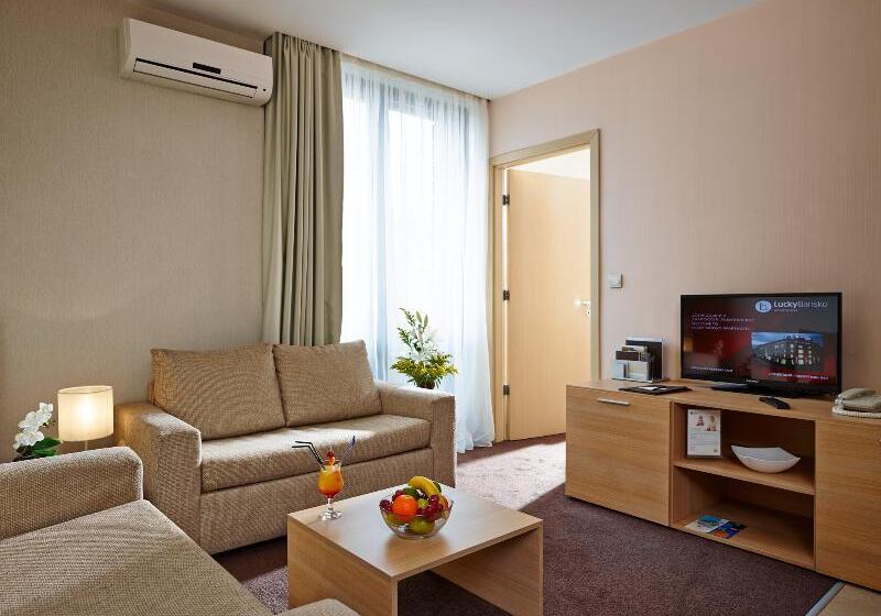 דירת חדר דלוקס, Lucky Bansko Aparthotel Spa & Relax