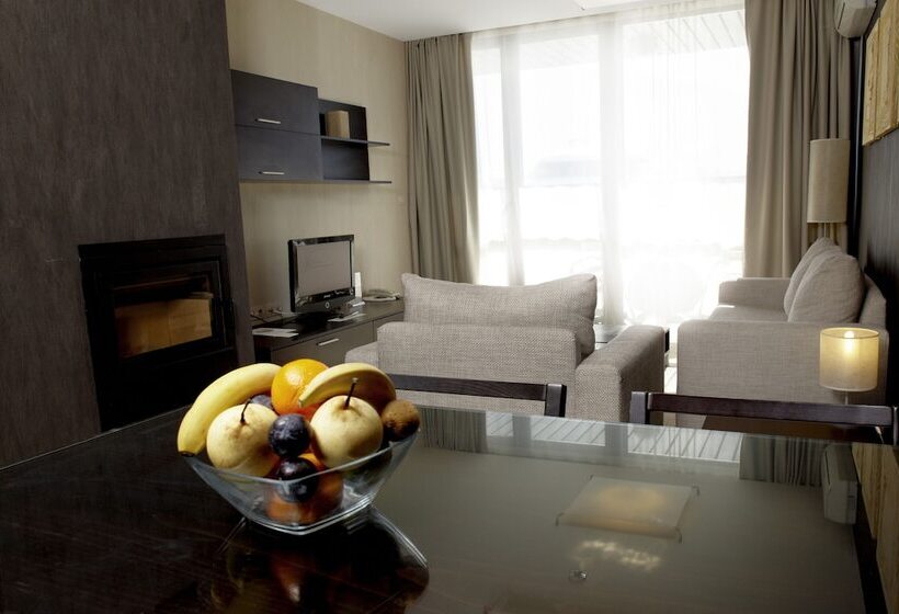 דירת אקזקיוטיב, חדר שינה 1, Lucky Bansko Aparthotel Spa & Relax