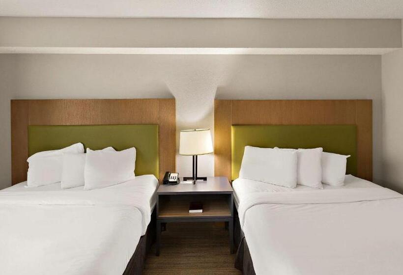 带2个双人床的标准工作室, Country Inn & Suites By Radisson, Jonesboroughjohnson City West, Tn