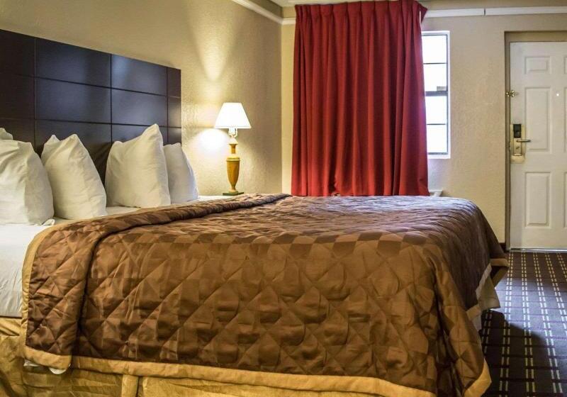 带大床的标准间, Rodeway Inn Near Ybor City  Casino