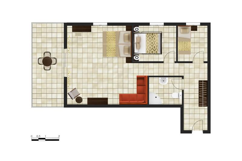 חדר משפחתי, Xenios Possidi Paradise