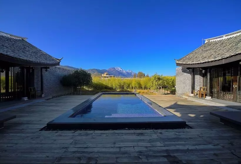 ３ベッドルームのデラックスビラ, Banyan Tree Lijiang